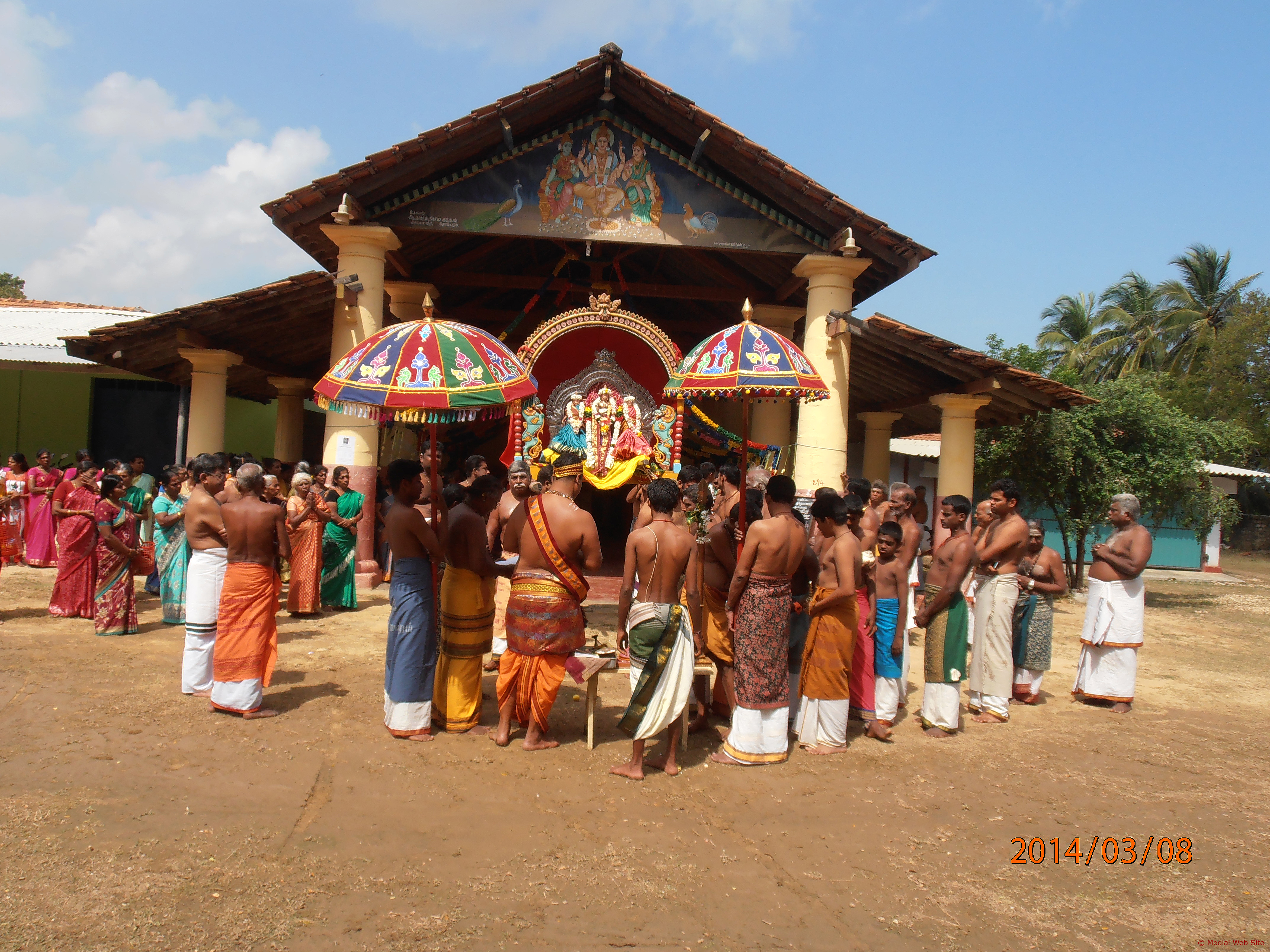 முத்துகுமாரசாமி தேவஸ்தானத்தில் 2014 கொடியேற்றத் திருவிழா