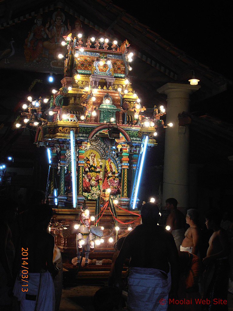 வதிரன்புலோ முத்துகுமாரசாமி தேவஸ்தான மஞ்சத் திருவிழா 2014